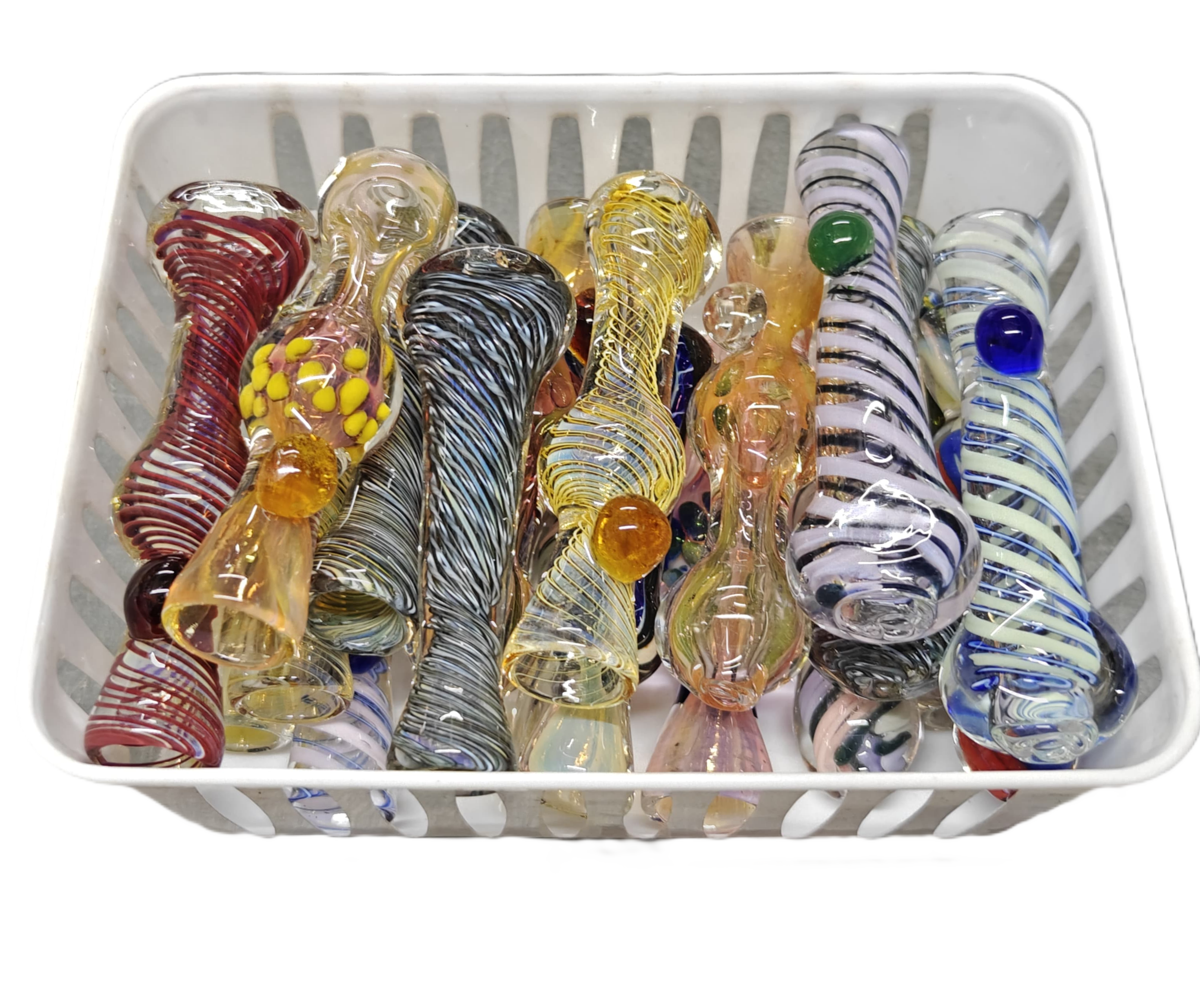 Mystery Fumed Chillum by Moonlight Glass Studio bundle